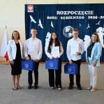 Stypendyści z Zespołu Szkół Rolniczych z Woli Osowińskiej